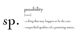 13.3.22 - 'possibility'