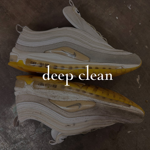 Premium Deep Clean - sneaker cleaning